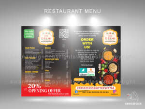 swan design international menu slide presentation - 11