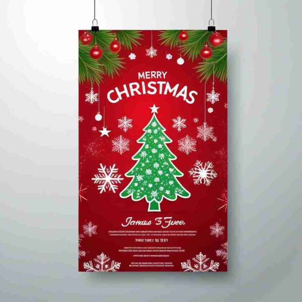 Custom A5 Christmas Flyers – Perfect for Your Holiday Promotions in London